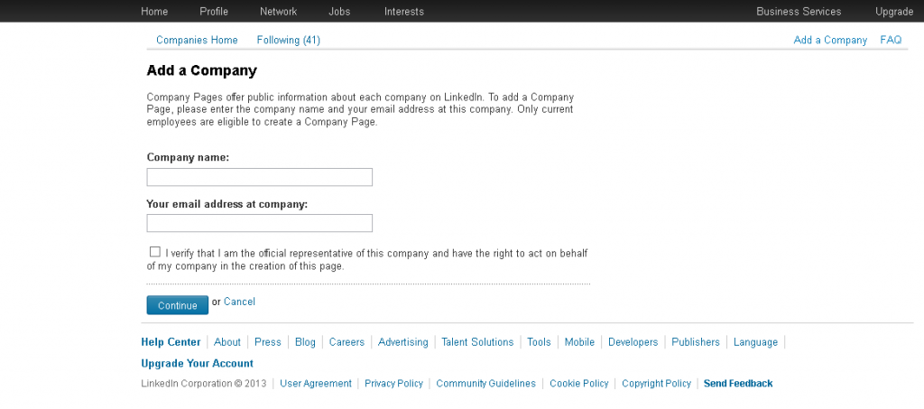Add a lcompany