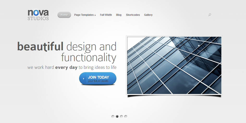 nova wordpress theme for business sites